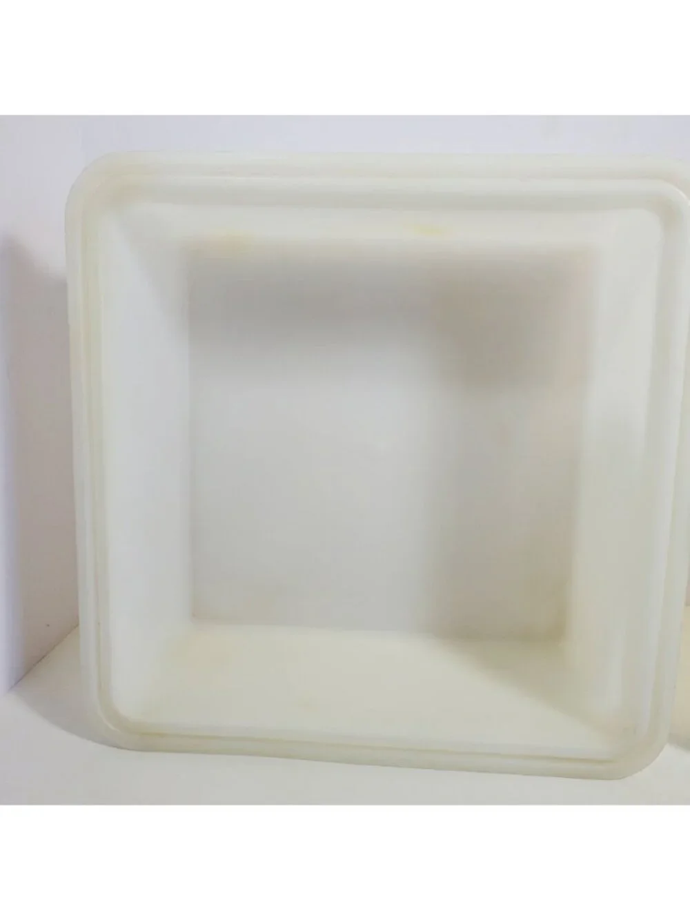 Vintage Tupperware Cake Takers Handles Lot Round Square MCM Harvest Sheer